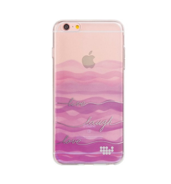 Apple iPhone 6  6s TPU Watercolor IMD Case live laugh love